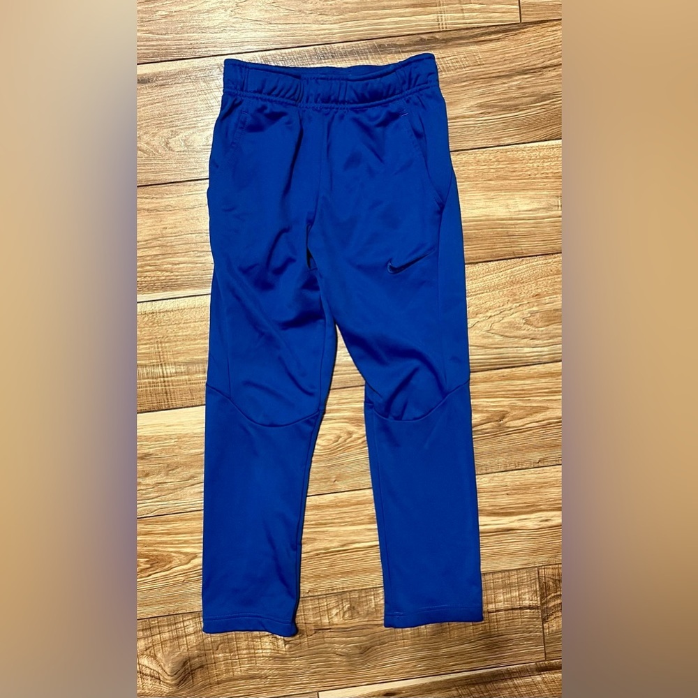 Nike Dri-Fit Kids Royal Blue Joggers - size medium